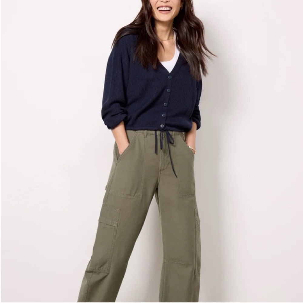 Evereve Splendid Navy Bella Cardigan - Picture 3 of 7